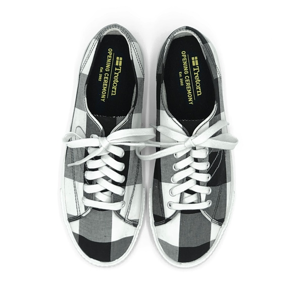 tretorn plaid sneakers